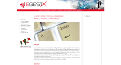 Desktop Screenshot of egestx.it
